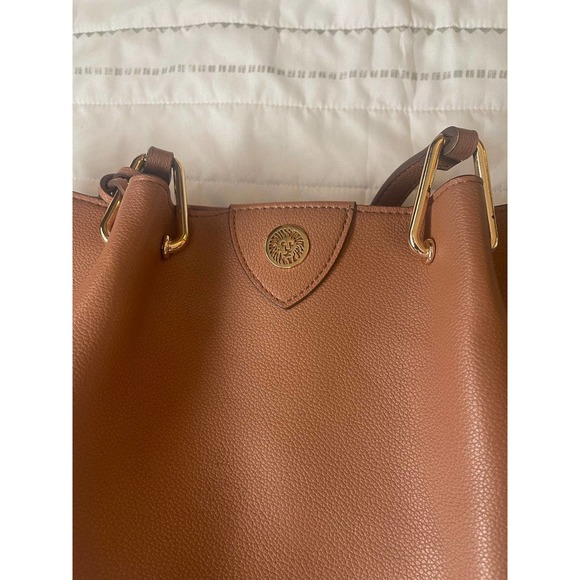 Anne Klein Brown Tote/Shoulder Bag - Picture 3 of 10